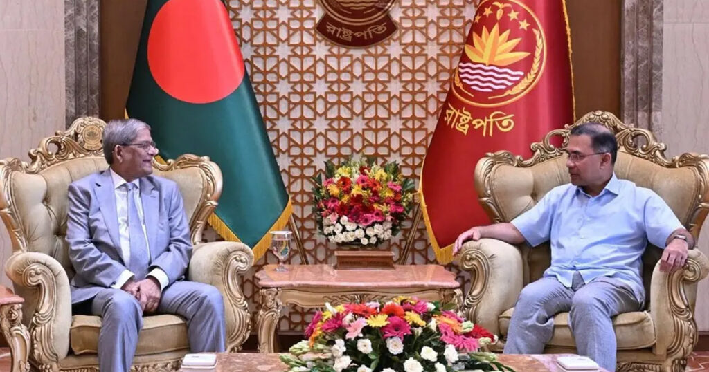 বঙ্গভবনে-রাষ্ট্রপতির-সঙ্গে-প্রধানমন্ত্রীর-সাক্ষাৎ