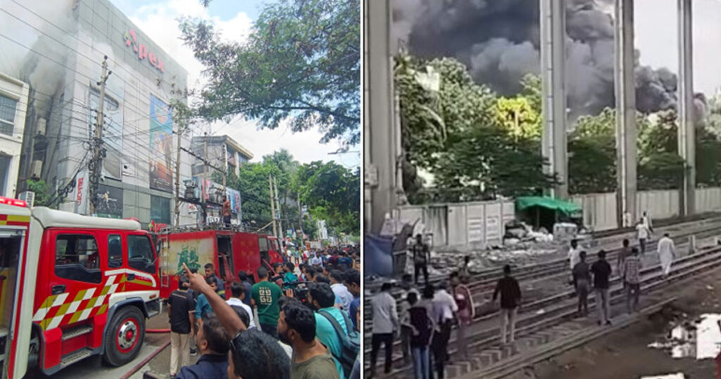 মহাখালী ও ধানমন্ডিতে ভবনের আগুন নিয়ন্ত্রণে