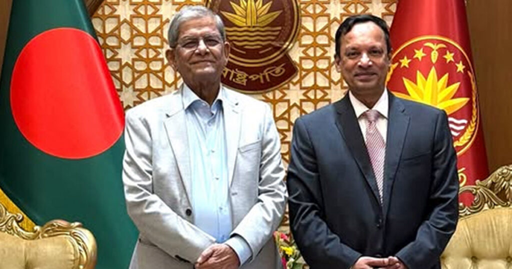 রাষ্ট্রপতির সঙ্গে অ্যাটর্নি জেনারেলের সৌজন্য সাক্ষাৎ