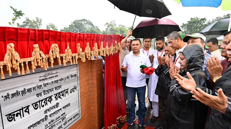 ফেনীতে মুহুরী-কহুয়া প্রকল্প উদ্বোধন করলেন প্রধানমন্ত্রী
