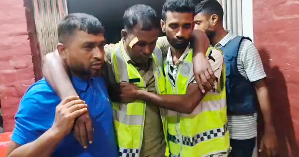 ভালুকায় আসামি ধরতে গিয়ে হামলার শিকার ২ পুলিশ সদস্য